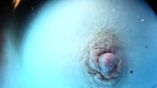 Diane Ziel swimming with big tits and big nipples