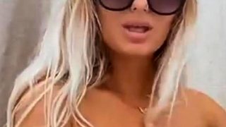 MILF Blonde fucked by Big Cock on her Big Tit