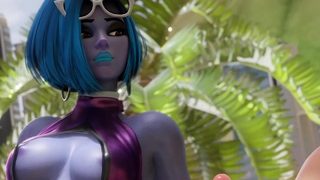 Overwatch Widowmaker Gorgeous Body Gets Fucks and Creampied