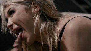 Slut shemale seduces her black neighbor to fuck her wet ass