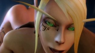 Video Games 3D Heroes Suck and Rides on a Big Cock