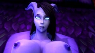 Animation Hot Characters Suck and Rides on Big Massive Cock