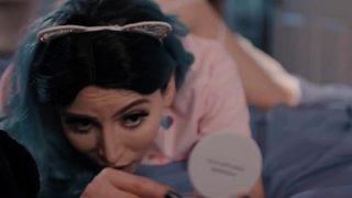 Busty latina tgirl Korra Del Rio gets rimmed and barebacked