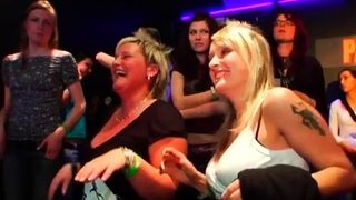 Golden-haired adorable girls desires to be screwed hard