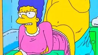 Marge Simpson cheating mom