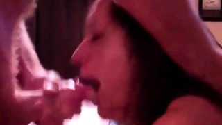 Mature Girl Sucking Fat Cock Until Cum In Mouth