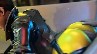 Overwatch Nice Tracer with Soft Pussy Gets Wild Fuck
