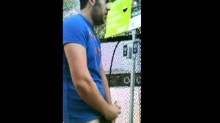 Public jacking off in home depot garden center