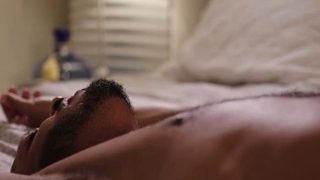 TBabe Rubi kneels and gives dude a good BJ