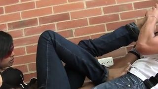 Voluptuous maiden marcela gangbanged hard