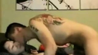 Young Chinese Asian Couple FUCKS Part 1