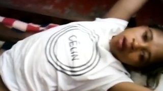 African Amateur Teen Couple Having a Quick Hard Fuck