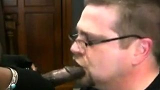 BBC Cums On His Face