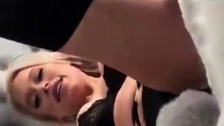 Blonde teen loves his big cock