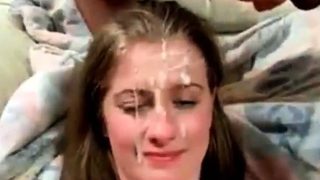 Shy amateur Stepsister in a gangbang p5