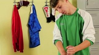 Sports massage cumshot