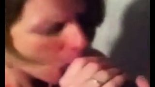 This white MILF can’t get cock this big at home.