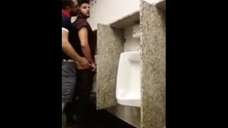 breeding a slut in a Public Bathroom