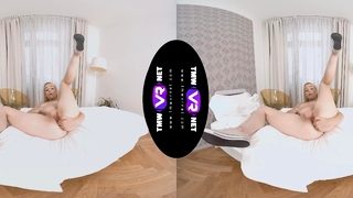 Blonde masturbates to clear her mind