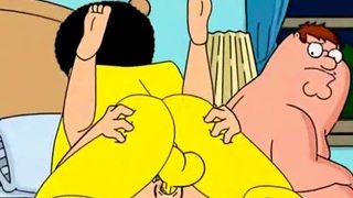 Griffins and Simpsons cheating whores