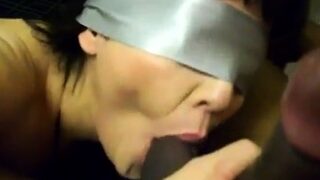 Korean girl loves sucking black cock