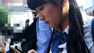 Upskirt Japanese Virgin’s Panty